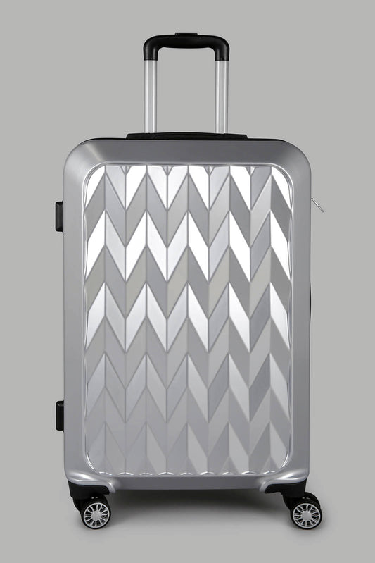 Redtag-Silver-Luggage-Trolley-24"-Category:Luggage-Trolleys,-Colour:Silver,-Filter:Travel-Accessories,-LUG-Luggage-Trolleys,-New-In,-New-In-LUG-ACC,-Non-Sale,-Section:Travel,-W22A-Travel-Accessories-