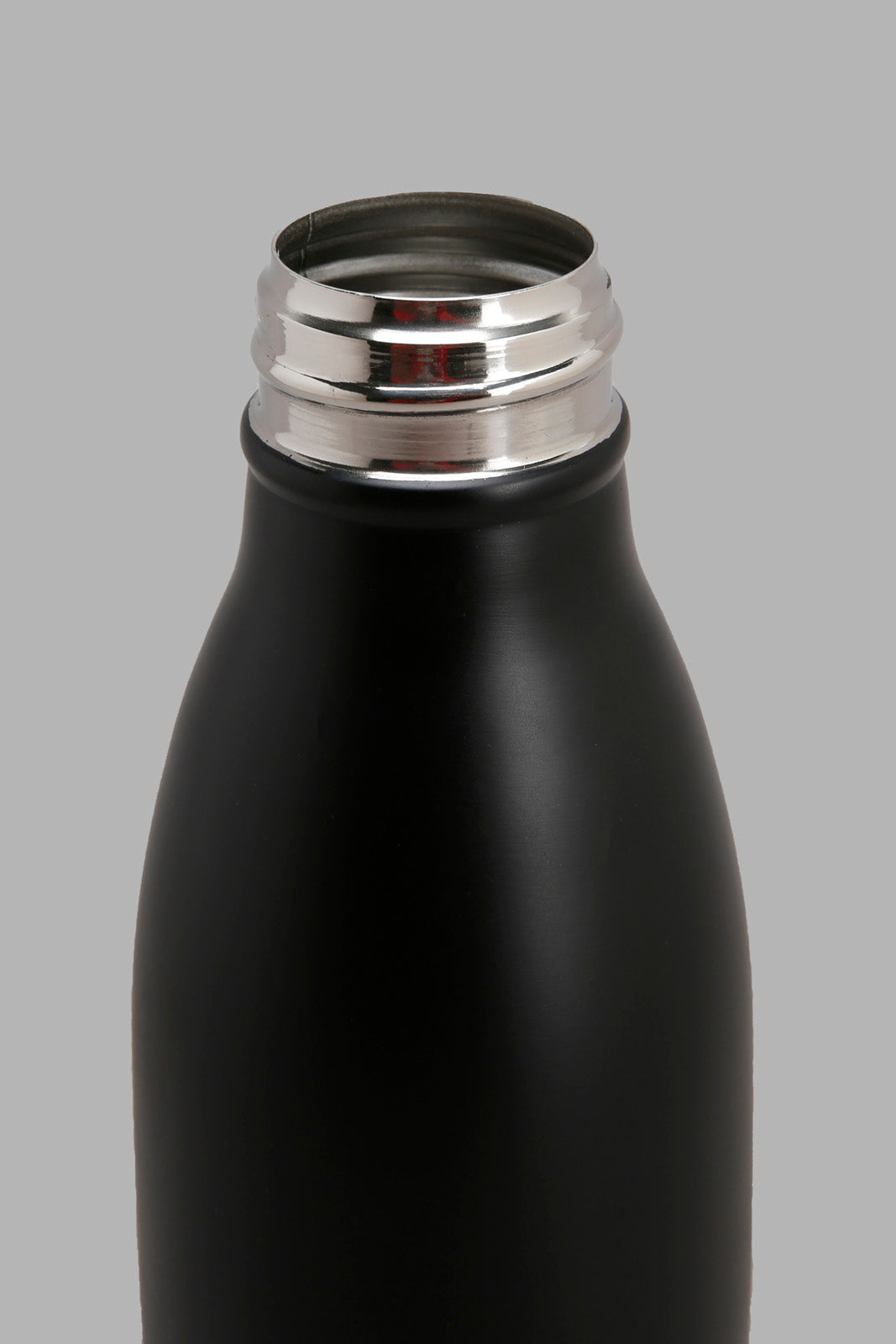 Redtag-Black-Drink-Bottle-Category:Bottles,-Colour:Black,-Deals:New-In,-Filter:Home-Dining,-HMW-DIN-Drinkware,-New-In-HMW-DIN,-Non-Sale,-Section:Homewares,-W22B-Home-Dining-
