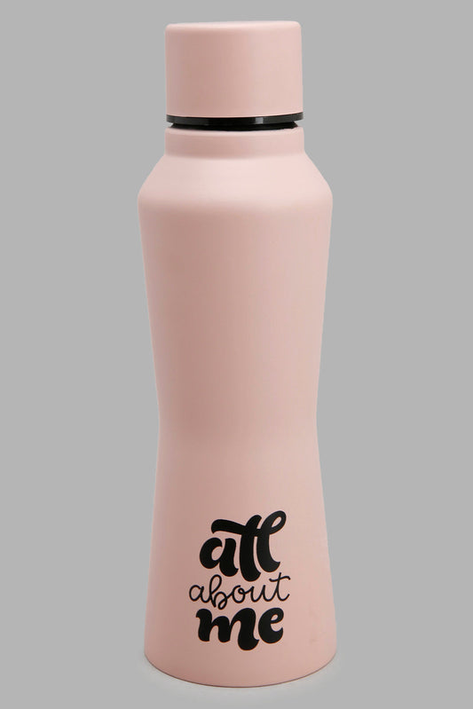 Redtag-Pink-Drink-Bottle-Category:Bottles,-Colour:Pink,-Deals:New-In,-Filter:Home-Dining,-HMW-DIN-Drinkware,-New-In-HMW-DIN,-Non-Sale,-Section:Homewares,-W22B-Home-Dining-