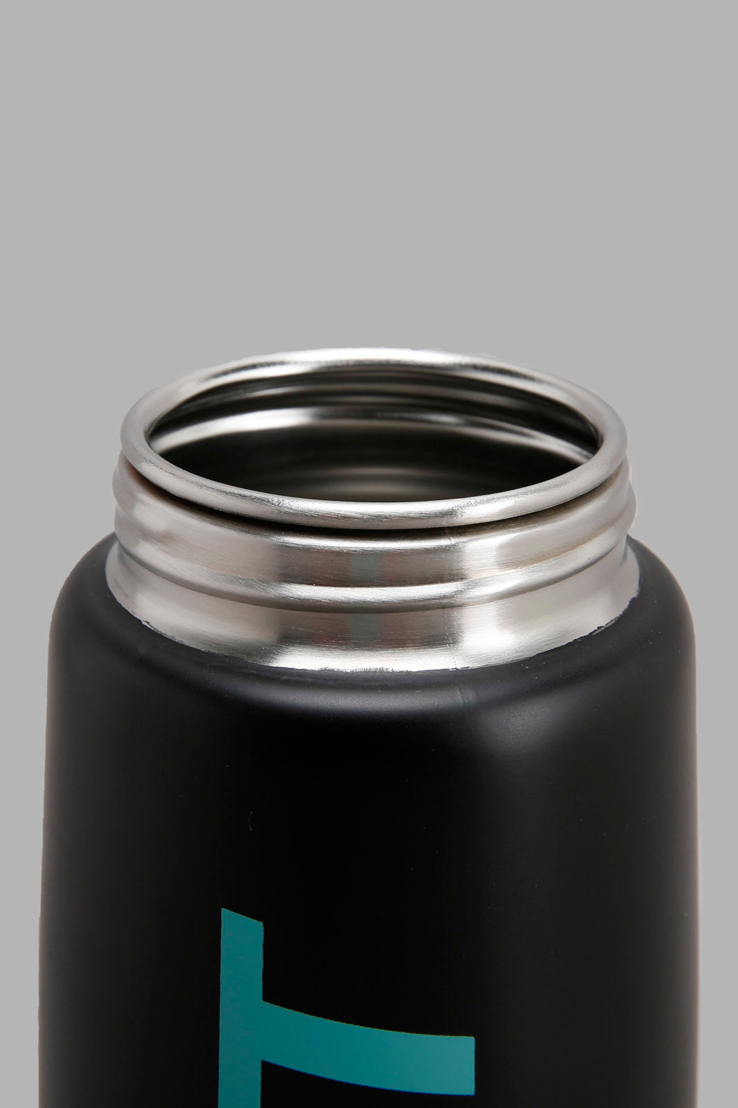 Redtag-Black-Drink-Bottle-Category:Bottles,-Colour:Black,-Deals:New-In,-Filter:Home-Dining,-HMW-DIN-Drinkware,-New-In-HMW-DIN,-Non-Sale,-Section:Homewares,-W22B-Home-Dining-