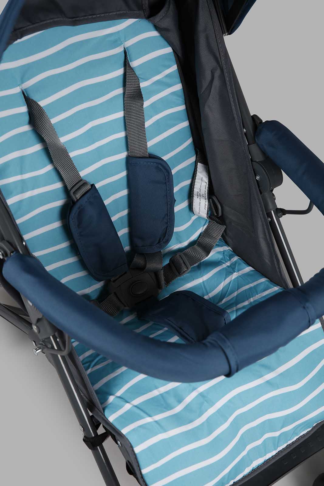 Redtag-Blue-Baby-Stroller-Dinosaur-Print-365,-Category:Baby-Carriers-and-Car-Seats,-Colour:Blue,-Filter:Newborn-Accessories,-NBN-Baby-Carriers-and-Car-Seats,-New-In,-New-In-NBN-ACC,-Non-Sale,-Section:Boys-(0-to-14Yrs)-New-Born-Baby-
