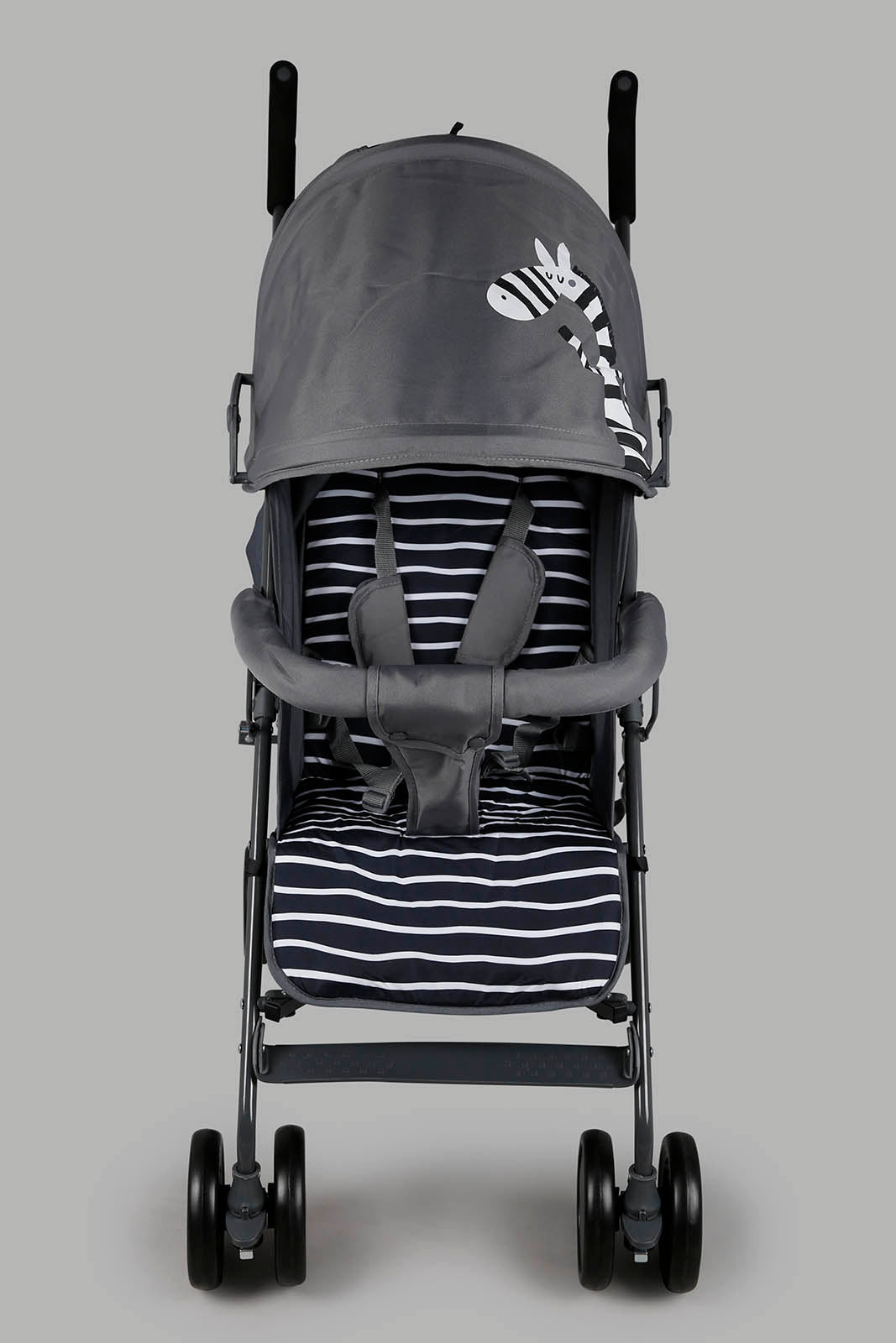 Redtag-Grey-Baby-Stroller-Zebra-Prints-365,-Category:Baby-Carriers-and-Car-Seats,-Colour:Grey,-Filter:Newborn-Accessories,-NBN-Baby-Carriers-and-Car-Seats,-New-In,-New-In-NBN-ACC,-Non-Sale,-Section:Boys-(0-to-14Yrs)-New-Born-Baby-