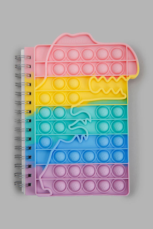 Redtag-Assorted-Silicone-Spiral-Notebook-Category:Stationery,-Colour:Assorted,-Filter:Travel-Accessories,-IMP-Stationery,-New-In,-New-In-IMP-ACC,-Non-Sale,-Section:Travel,-W22A-Home-Accessories-
