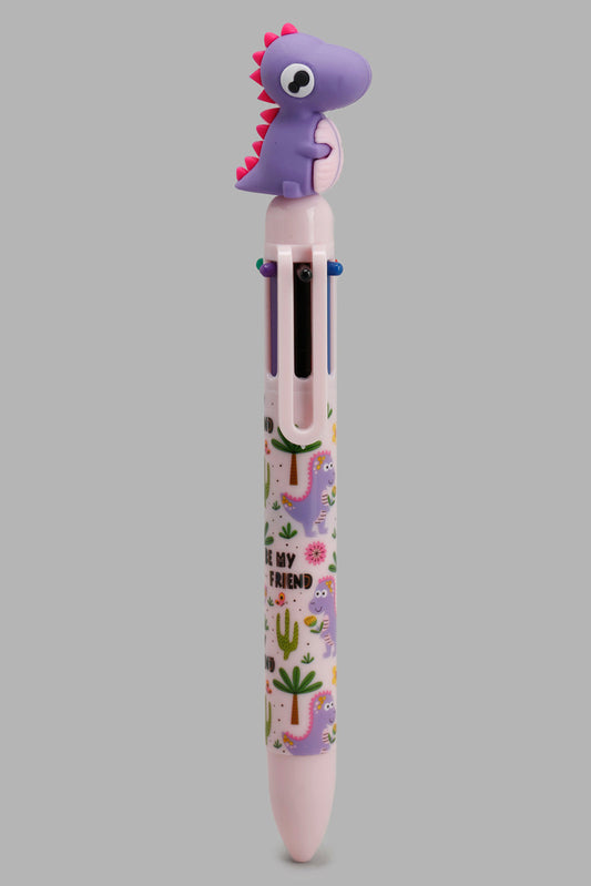 Redtag-Assorted-Dinosaur-Ball-Pen-Category:Stationery,-Colour:Assorted,-Filter:Travel-Accessories,-IMP-Stationery,-New-In,-New-In-IMP-ACC,-Non-Sale,-Section:Travel,-W22A-Home-Accessories-