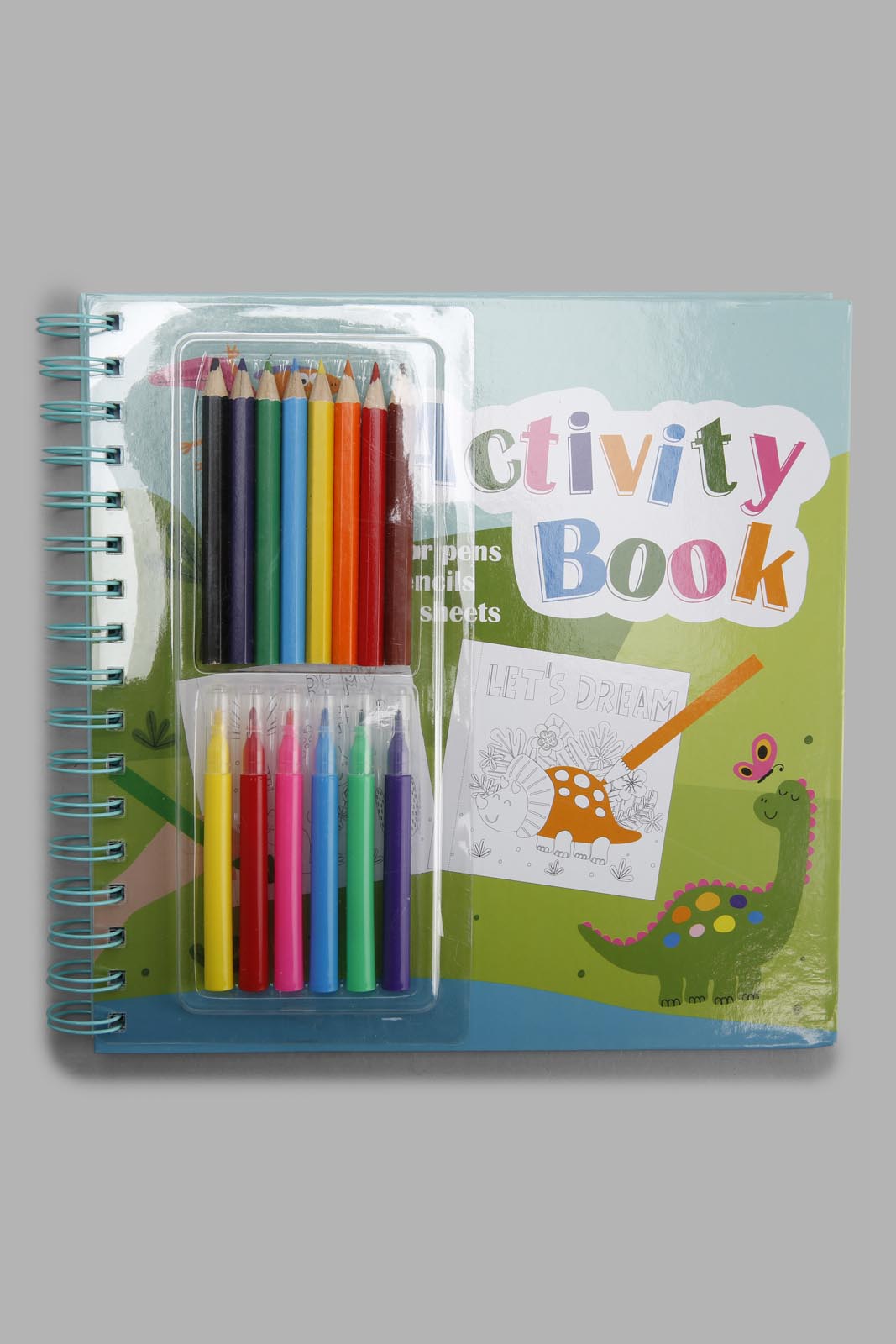 Redtag-Assorted-Dinosaur-Activity-Book-Category:Stationery,-Colour:Assorted,-Filter:Travel-Accessories,-IMP-Stationery,-New-In,-New-In-IMP-ACC,-Non-Sale,-Section:Travel,-W22A-Home-Accessories-