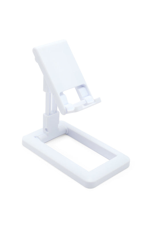 Redtag-White-Foldable-Desktop-Stand-Category:Music-Gadget,-Colour:White,-Filter:Travel-Accessories,-IMP-Music-Gadget,-New-In,-New-In-IMP-ACC,-Non-Sale,-Section:Homewares,-W22A-Travel-Accessories-