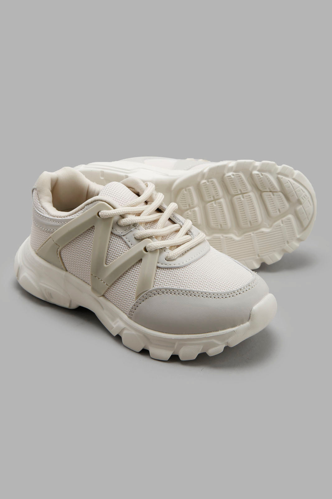 Redtag-White-Chunky-Sneaker-BOY-Trainers,-Category:Trainers,-Colour:White,-Deals:New-In,-Filter:Boys-Footwear-(3-to-5-Yrs),-New-In-BOY-FOO,-Non-Sale,-Section:Boys-(0-to-14Yrs),-W22B-Boys-3 to 5 Years