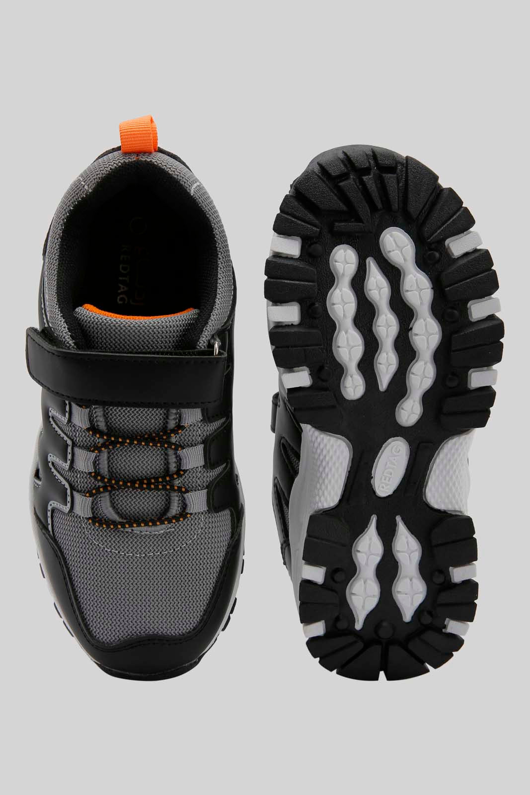 Redtag-Navy-Fabric-Block-Trekker-BOY-Trainers,-Category:Trainers,-Colour:Navy,-Deals:New-In,-Dept:Boys,-Filter:Boys-Footwear-(3-to-5-Yrs),-New-In-BOY-FOO,-Non-Sale,-Section:Boys-(0-to-14Yrs),-W22B-Boys-3 to 5 Years