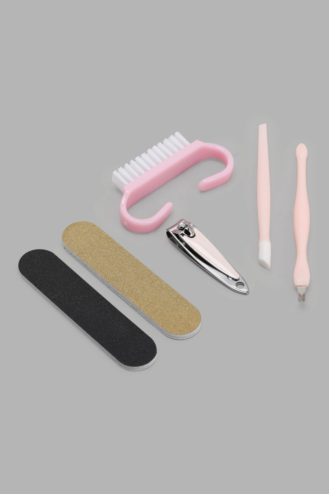 Redtag-Pink-Manicure-7Pcs-Set-Category:Jewellery,-Colour:Pink,-Filter:Travel-Accessories,-IMP-Jewellery,-New-In,-New-In-IMP-ACC,-Non-Sale,-Section:Travel,-W22A-Check-