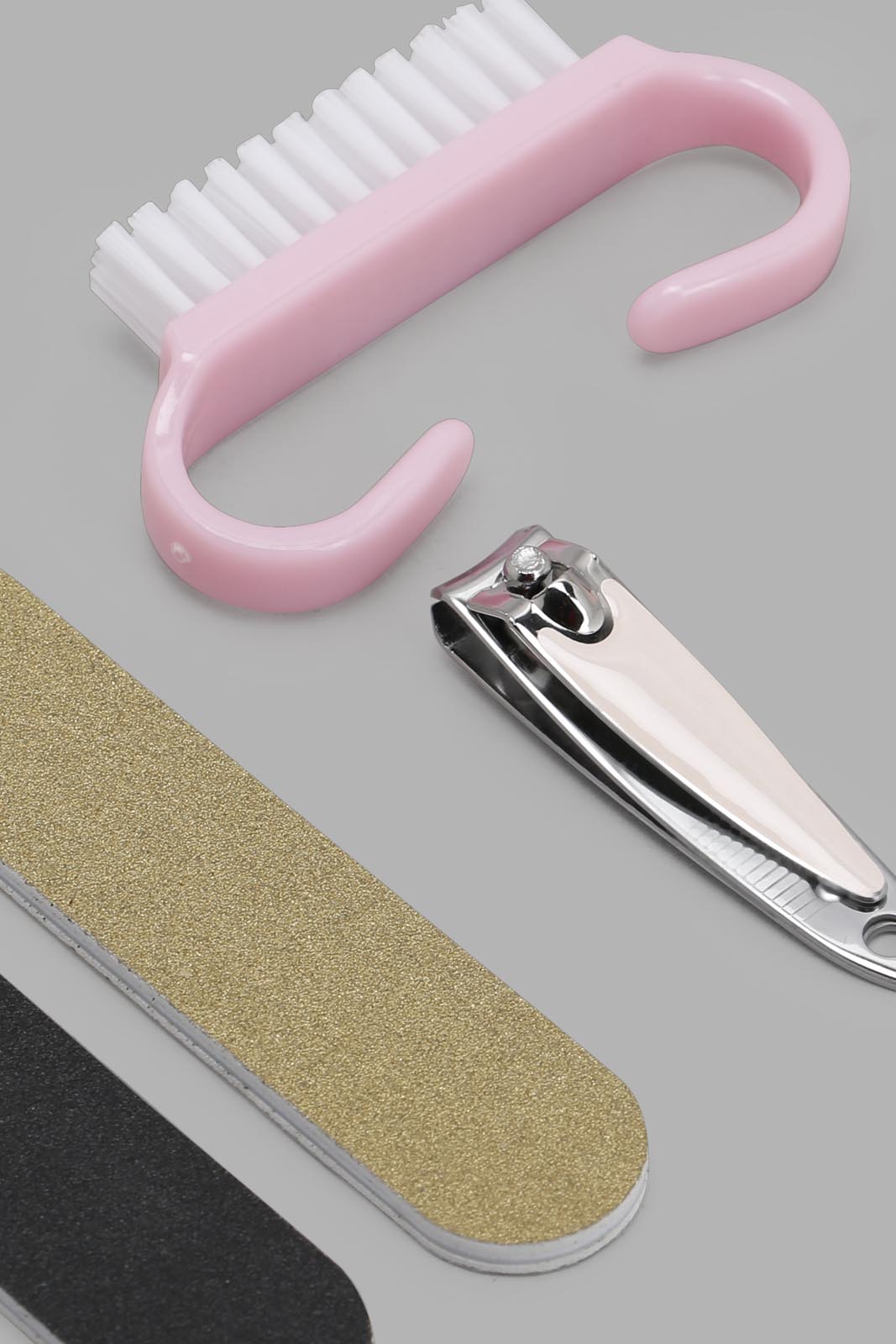 Redtag-Pink-Manicure-7Pcs-Set-Category:Jewellery,-Colour:Pink,-Filter:Travel-Accessories,-IMP-Jewellery,-New-In,-New-In-IMP-ACC,-Non-Sale,-Section:Travel,-W22A-Check-