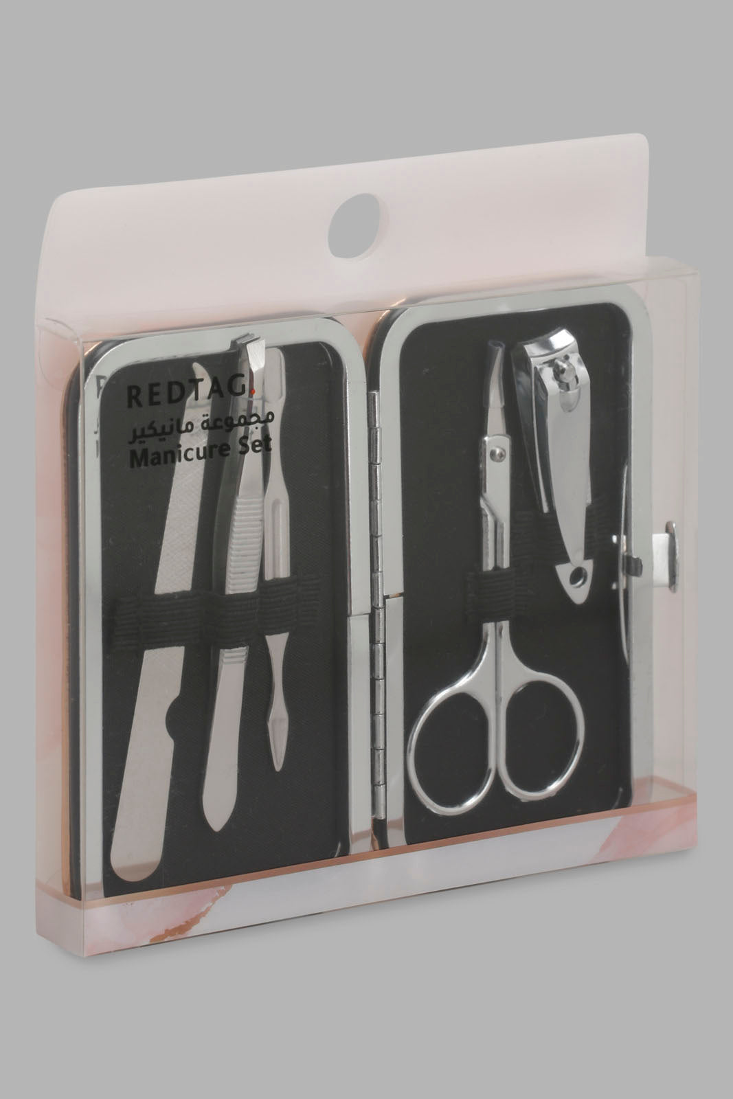 Redtag-Pink-Manicure-5Pcs-Set-Category:Jewellery,-Colour:Pink,-Filter:Travel-Accessories,-IMP-Jewellery,-New-In,-New-In-IMP-ACC,-Non-Sale,-Section:Travel,-W22A-Check-