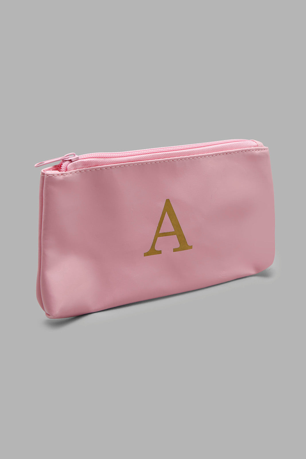Redtag-Pink/White-Cosmetic-Bag-Category:Jewellery,-Colour:Pink,-Filter:Travel-Accessories,-IMP-Jewellery,-New-In,-New-In-IMP-ACC,-Non-Sale,-Section:Travel,-W22A-Check-