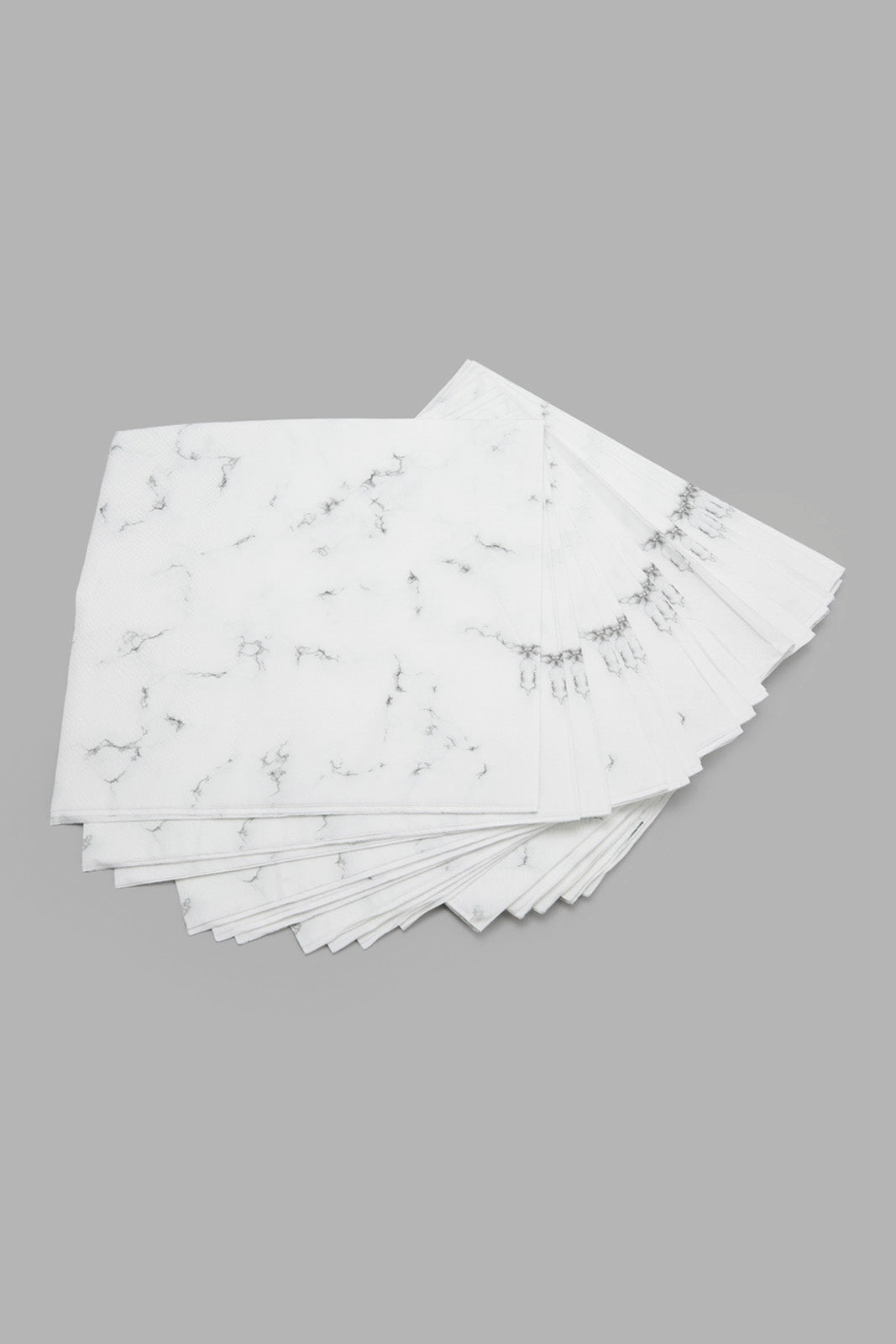 Redtag-White-Marble-Print-Paper-Napkins-(20-Piece)-Category:Napkins-&-Tissues,-Colour:White,-Deals:New-In,-Filter:Home-Dining,-HMW-DIN-Kitchen-Accessories,-New-In-HMW-DIN,-Non-Sale,-Section:Homewares,-W22A-Home-Dining-