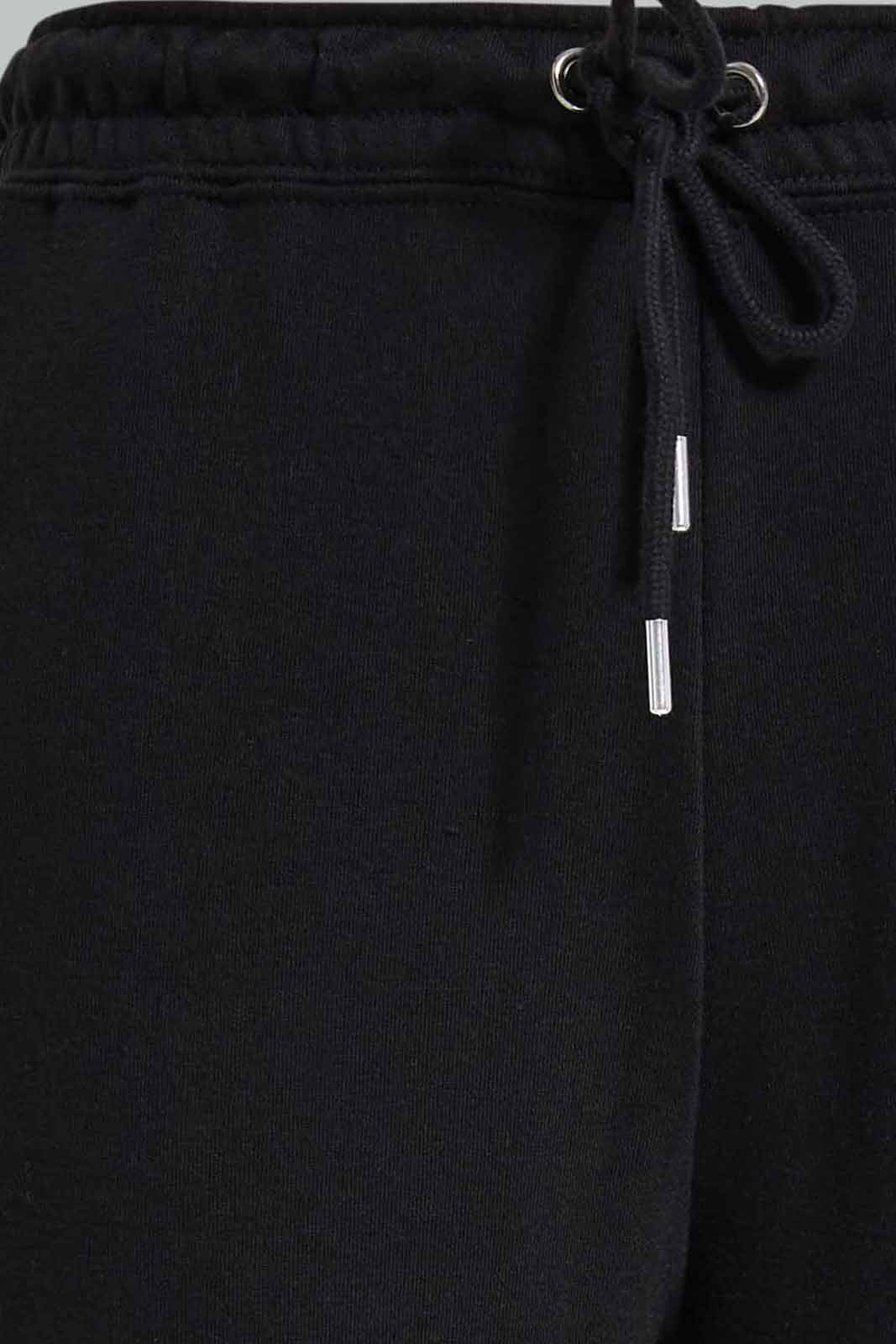 Redtag-Black-High-waisted-Sustainable-Jogger-Category:Joggers,-Colour:Black,-Deals:New-In,-Filter:Women's-Clothing,-New-In-Women-APL,-Non-Sale,-Section:Women,-W22O,-Women-Joggers-Women's-