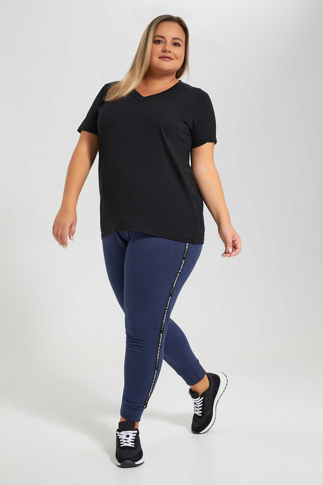Redtag-Blue-Jogger-Category:Trousers,-Colour:Blue,-Deals:New-In,-Filter:Plus-Size,-LDP-Trousers,-New-In-LDP-APL,-Non-Sale,-Section:Women,-TBL,-W22O-Women's-