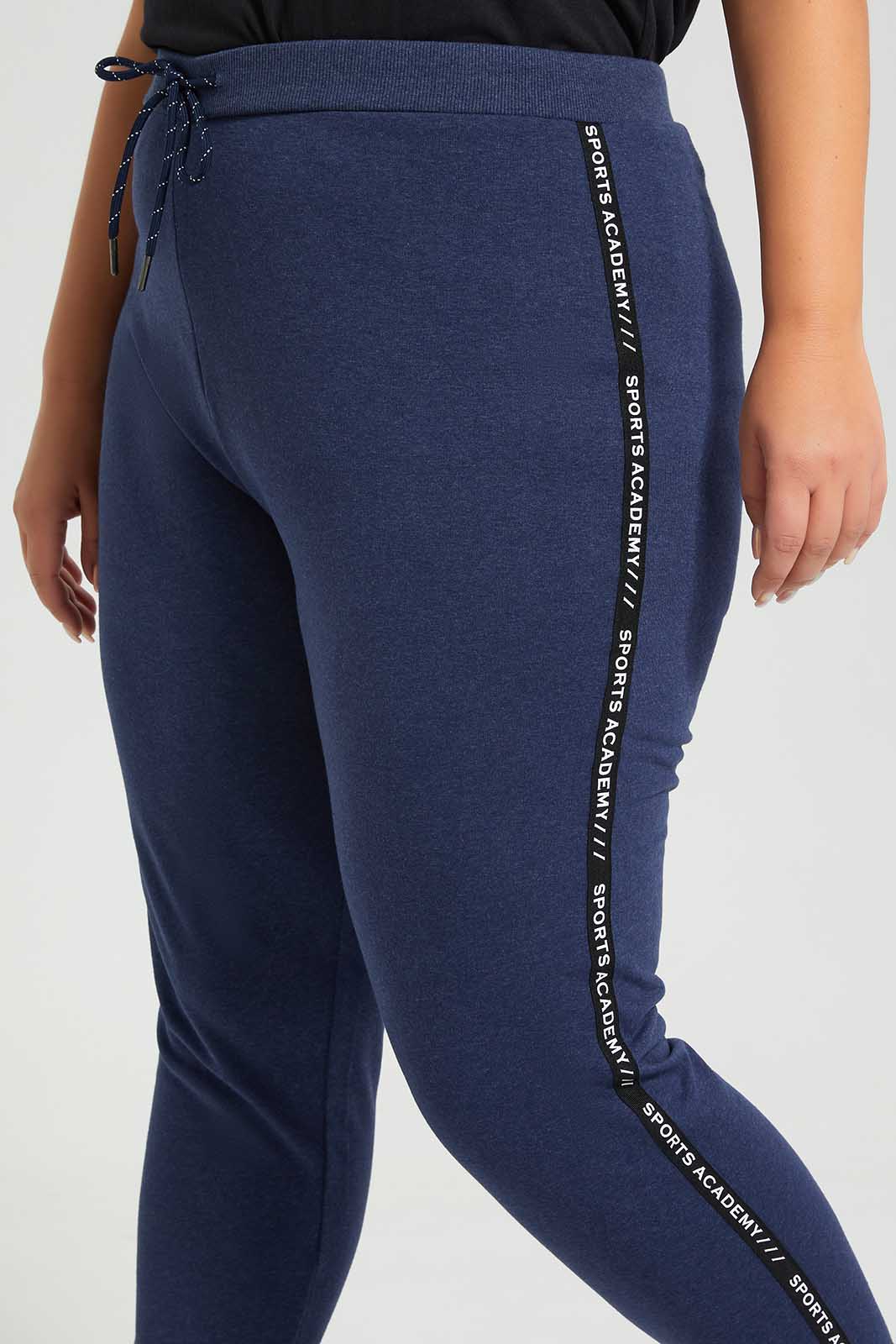 Redtag-Blue-Jogger-Category:Trousers,-Colour:Blue,-Deals:New-In,-Filter:Plus-Size,-LDP-Trousers,-New-In-LDP-APL,-Non-Sale,-Section:Women,-TBL,-W22O-Women's-