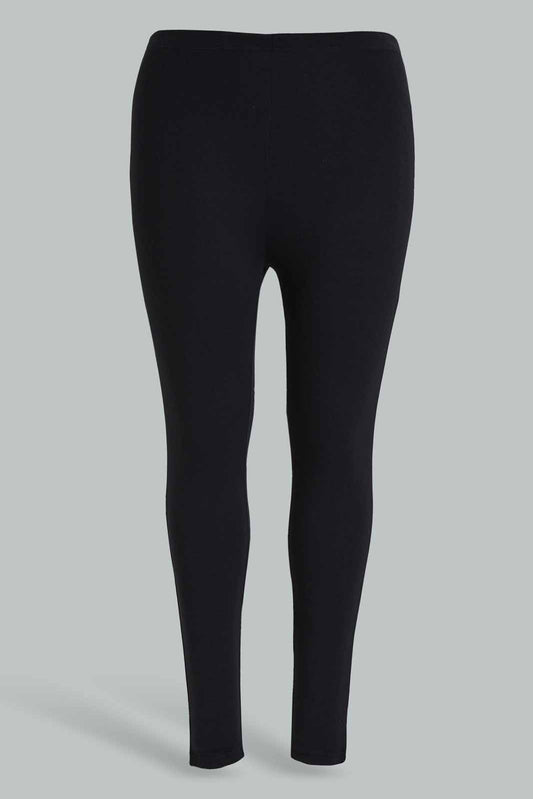 Redtag-Black-Basic-Legging-Category:Joggers,-Colour:Black,-Deals:New-In,-Filter:Plus-Size,-LDP-Joggers,-New-In-LDP-APL,-Non-Sale,-Section:Women,-TBL,-W22O-Women's-