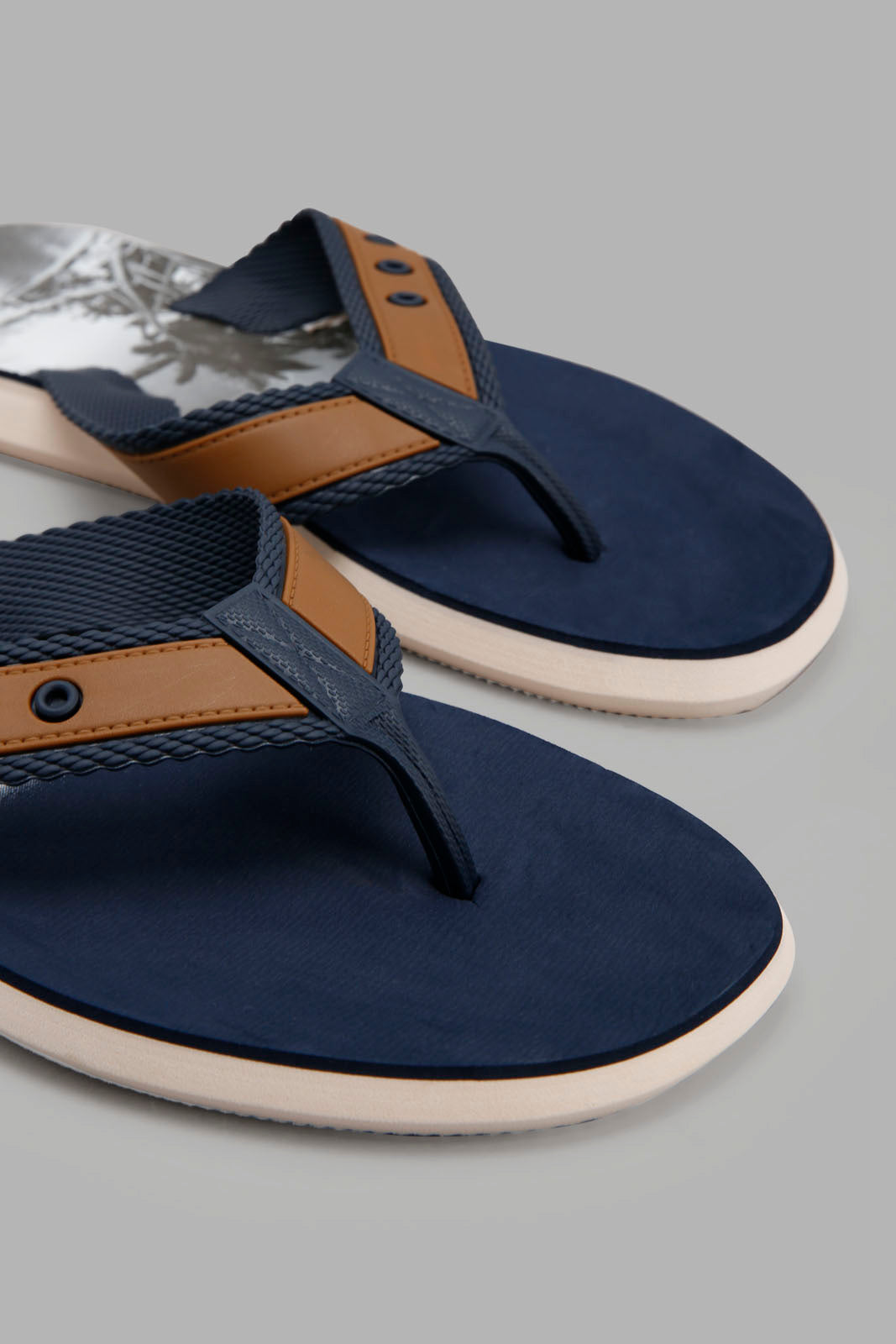 Redtag-Navy-Printed-Toe-Post-With-Molded-Strap-Category:Flip-Flops,-Colour:Navy,-Deals:New-In,-Filter:Men's-Footwear,-Men-Flip-Flops,-New-In-Men-FOO,-Non-Sale,-Section:Men,-W22B-Men's-