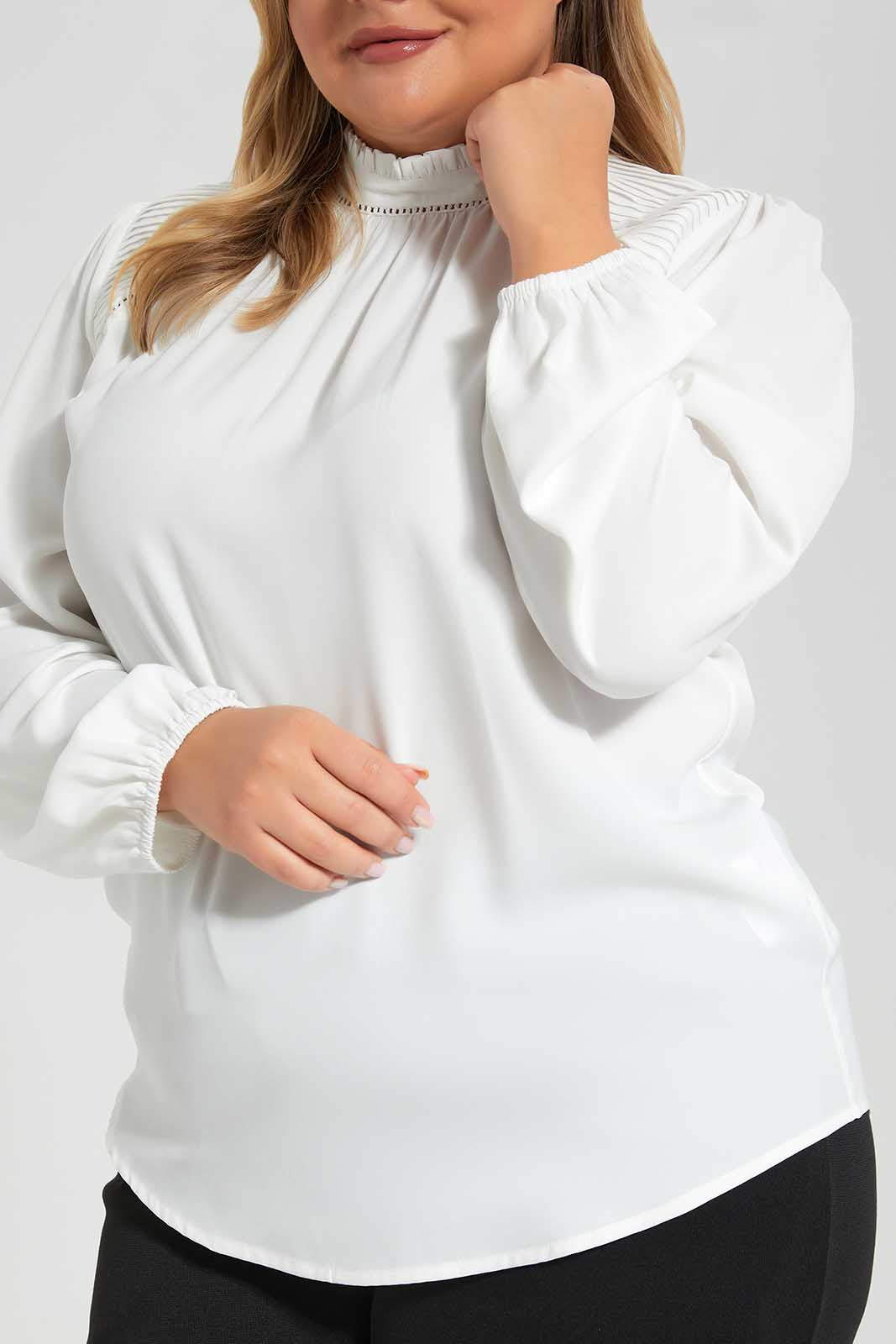Redtag-Ivory-Top-With-Lace-Details-At-Shoulder-Category:Blouses,-Colour:Ivory,-Deals:New-In,-Filter:Plus-Size,-LDP-Blouses,-New-In-LDP-APL,-Non-Sale,-Section:Women,-W22O-Women's-