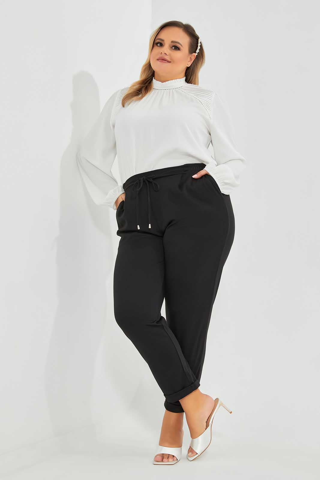 Redtag-Ivory-Top-With-Lace-Details-At-Shoulder-Category:Blouses,-Colour:Ivory,-Deals:New-In,-Filter:Plus-Size,-LDP-Blouses,-New-In-LDP-APL,-Non-Sale,-Section:Women,-W22O-Women's-