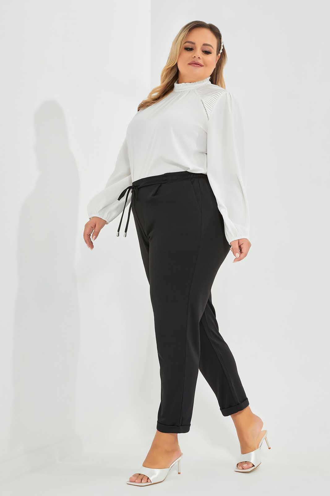 Redtag-Ivory-Top-With-Lace-Details-At-Shoulder-Category:Blouses,-Colour:Ivory,-Deals:New-In,-Filter:Plus-Size,-LDP-Blouses,-New-In-LDP-APL,-Non-Sale,-Section:Women,-W22O-Women's-