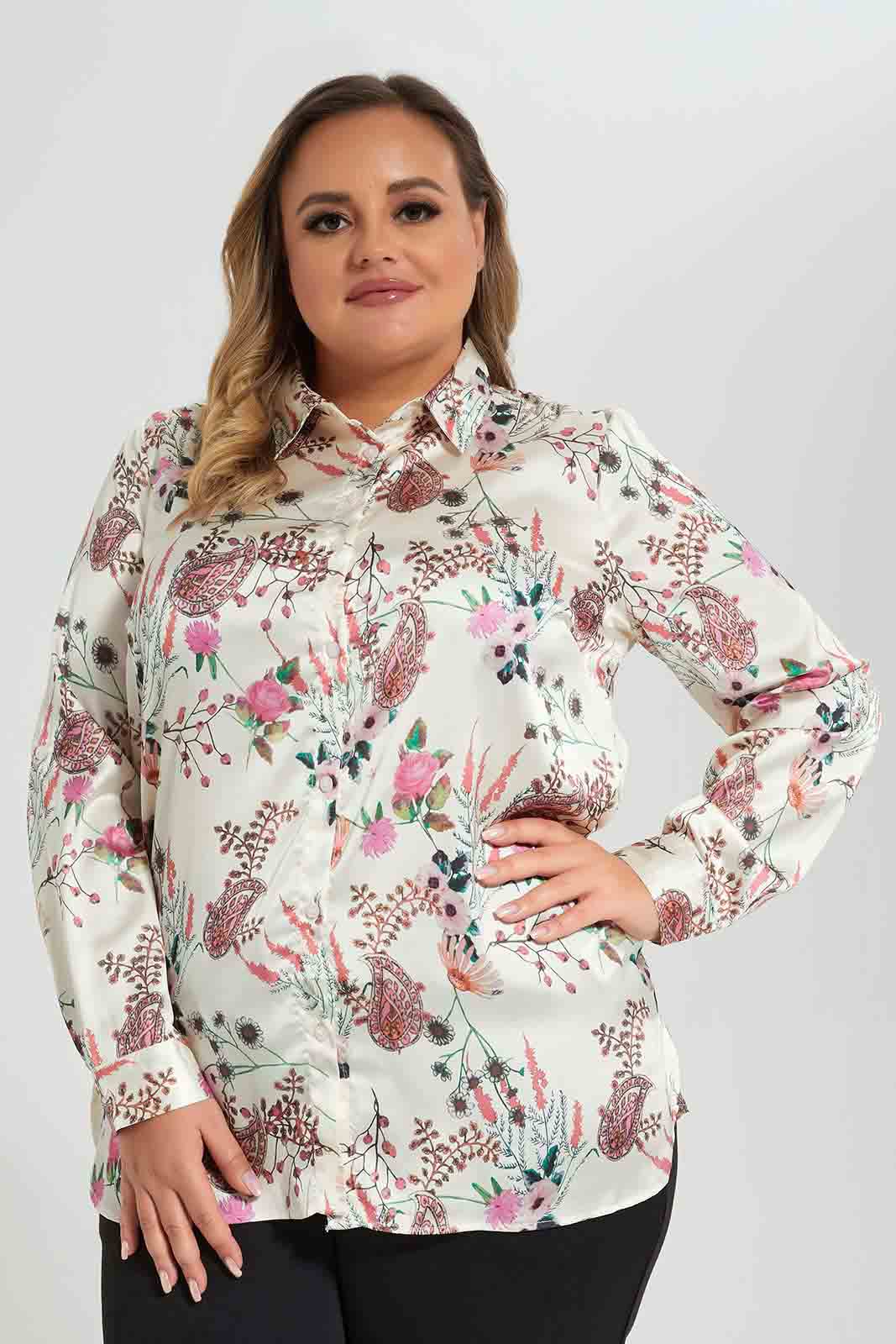 Redtag-Assorted-Printed-Satin-Shirt-Category:Blouses,-Colour:Assorted,-Deals:New-In,-Filter:Plus-Size,-LDP-Blouses,-New-In-LDP-APL,-Non-Sale,-Section:Women,-W22O-Women's-