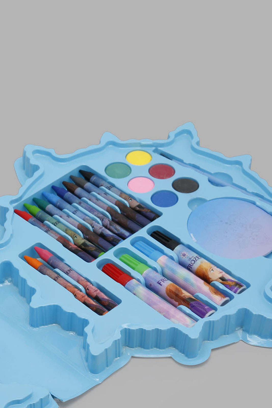 Girls Blue Frozen Art And Craft Set (28 Piece)