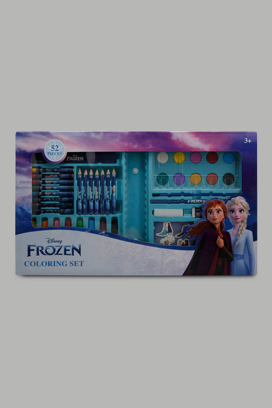 Girls Blue Frozen Art Set (52 Piece)