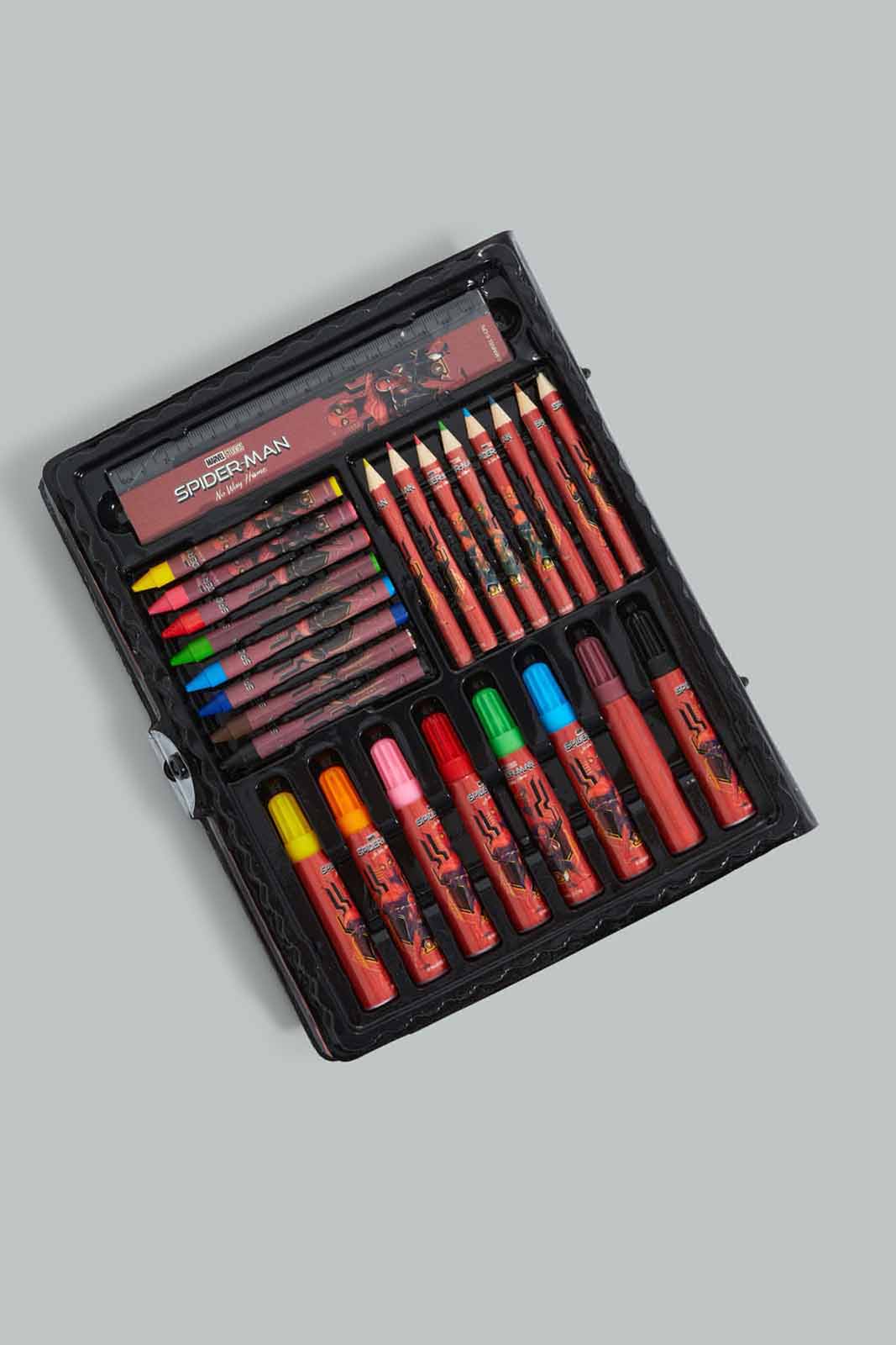 Boys Red Spiderman Art Set (52 Piece)