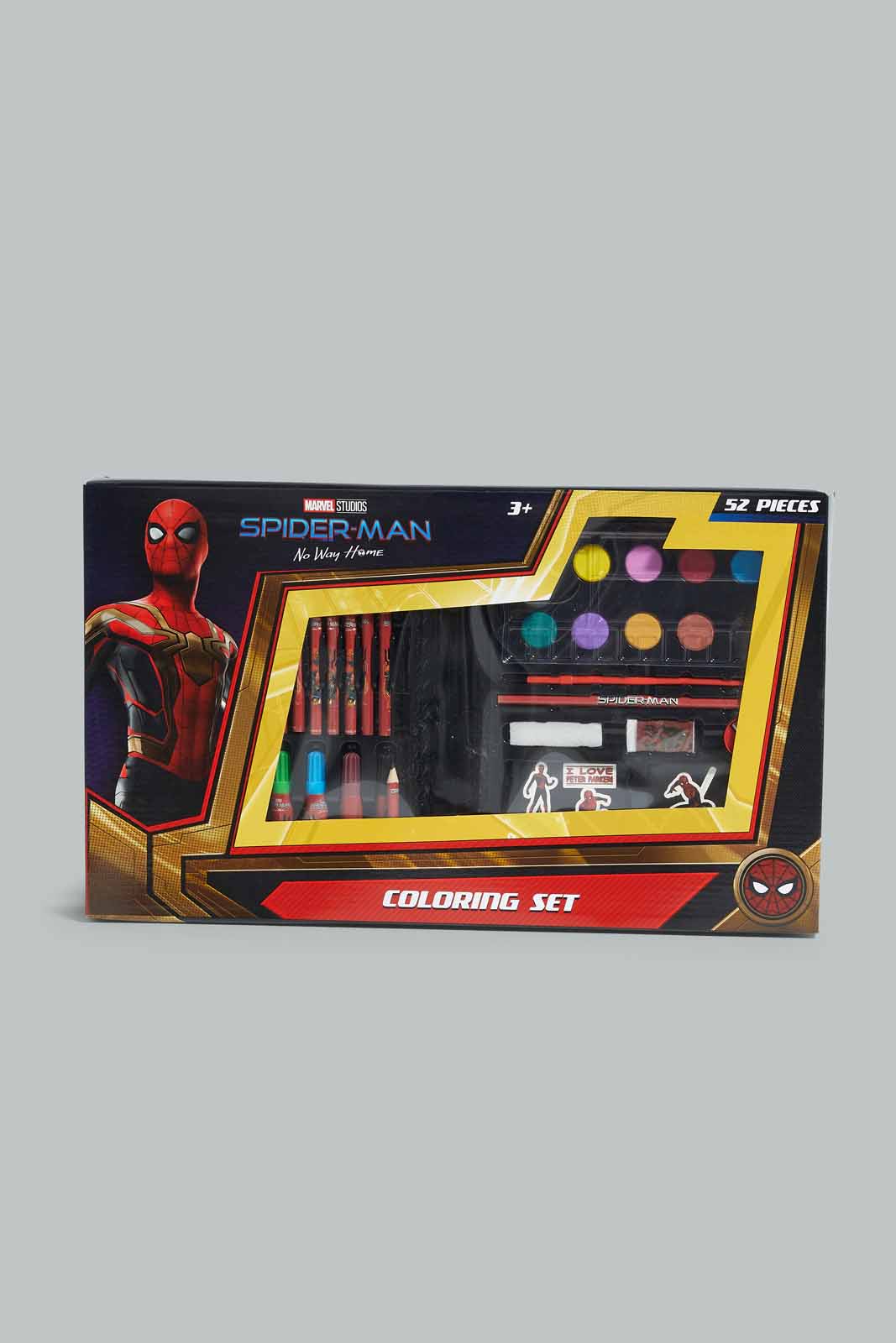 Boys Red Spiderman Art Set (52 Piece)