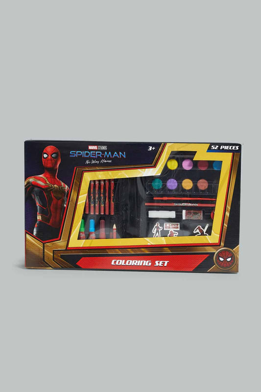 Boys Red Spiderman Art Set (52 Piece)