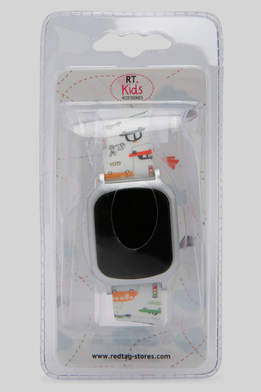 Redtag-Multi-Colour-Printed-Digital-Watch-BOY-Watches,-Category:Watches,-Colour:Assorted,-Dept:Boys,-Filter:Boys-Accessories,-New-In,-New-In-BOY-ACC,-Non-Sale,-Section:Boys-(0-to-14Yrs),-W22B-Boys-