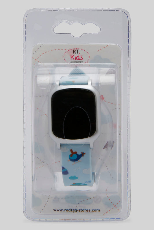 Redtag-Multi-Colour-Printed-Digital-Watch-BOY-Watches,-Category:Watches,-Colour:Assorted,-Dept:Boys,-Filter:Boys-Accessories,-New-In,-New-In-BOY-ACC,-Non-Sale,-Section:Boys-(0-to-14Yrs),-W22B-Boys-