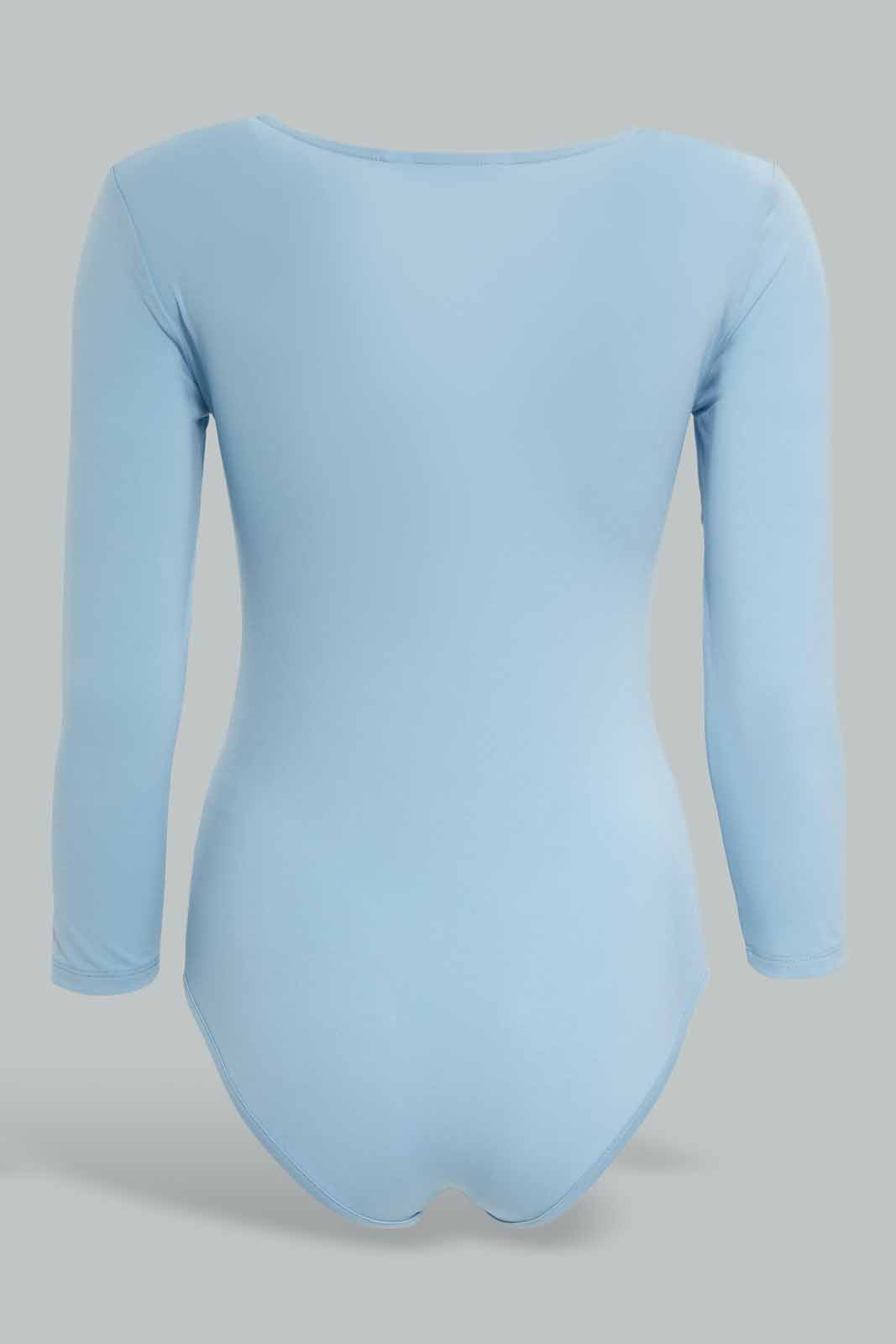 Redtag-Blue-Scoop-Neck-Body-Suit-Category:Tops,-Colour:Blue,-Deals:New-In,-FF,-Filter:Women's-Clothing,-New-In-Women-APL,-Non-Sale,-Section:Women,-W22O,-Women-Tops-Women's-