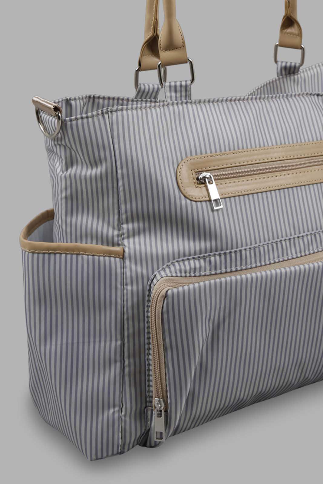Redtag-Beige-Mama-Bag-Category:Bags,-Colour:Beige,-Filter:Newborn-Accessories,-NBN-Bags,-New-In,-New-In-NBN-ACC,-Non-Sale,-Section:Boys-(0-to-14Yrs),-W22O-New-Born-Baby-
