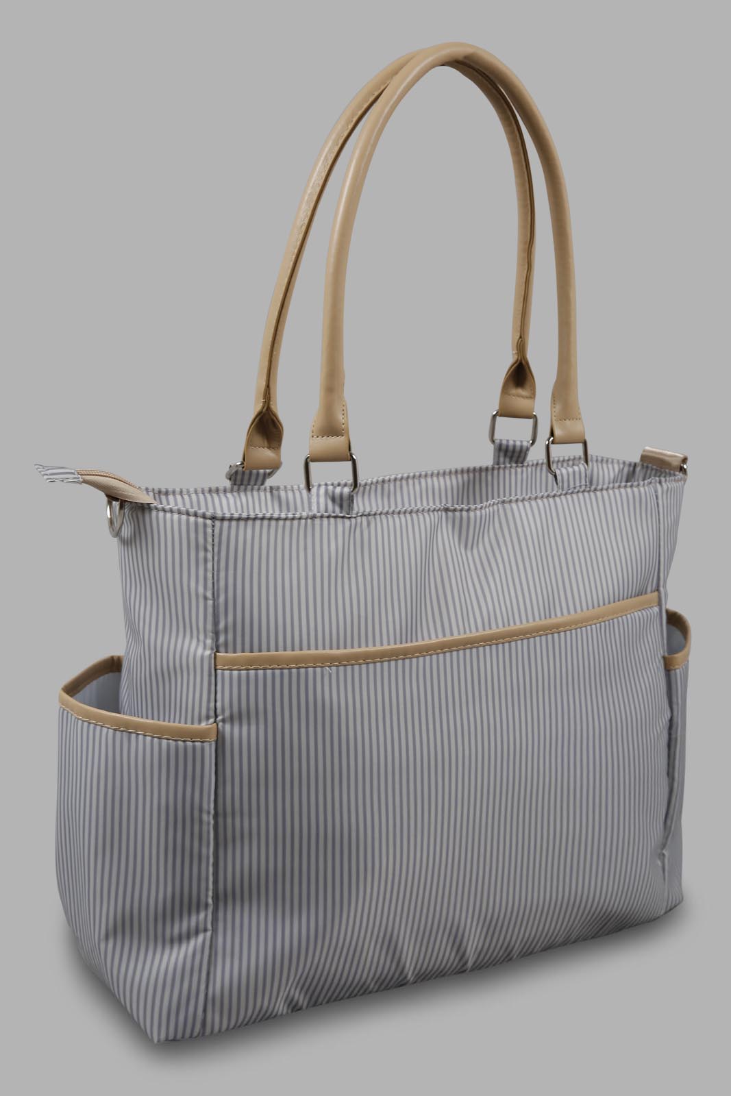 Redtag-Beige-Mama-Bag-Category:Bags,-Colour:Beige,-Filter:Newborn-Accessories,-NBN-Bags,-New-In,-New-In-NBN-ACC,-Non-Sale,-Section:Boys-(0-to-14Yrs),-W22O-New-Born-Baby-