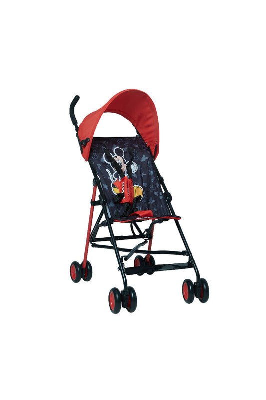 Redtag-Red-And-Black-Mickey-Buggy-Stroller-Category:Baby-Carriers-and-Car-Seats,-Colour:Black,-Colour:Red,-Dept:New-Born,-Filter:Newborn-Accessories,-NBN-Baby-Carriers-and-Car-Seats,-New-In,-New-In-NBN-ACC,-Non-Sale,-Section:Boys-(0-to-14Yrs),-W22O-New-Born-Baby-
