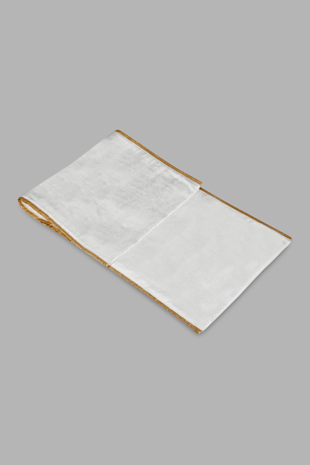Redtag-Ivory-Table-Runner-Category:Table-Linen,-Colour:Ivory,-Deals:New-In,-Filter:Home-Dining,-HMW-DIN-Kitchen-Accessories,-New-In-HMW-DIN,-Non-Sale,-Section:Homewares,-W22B-Home-Dining-