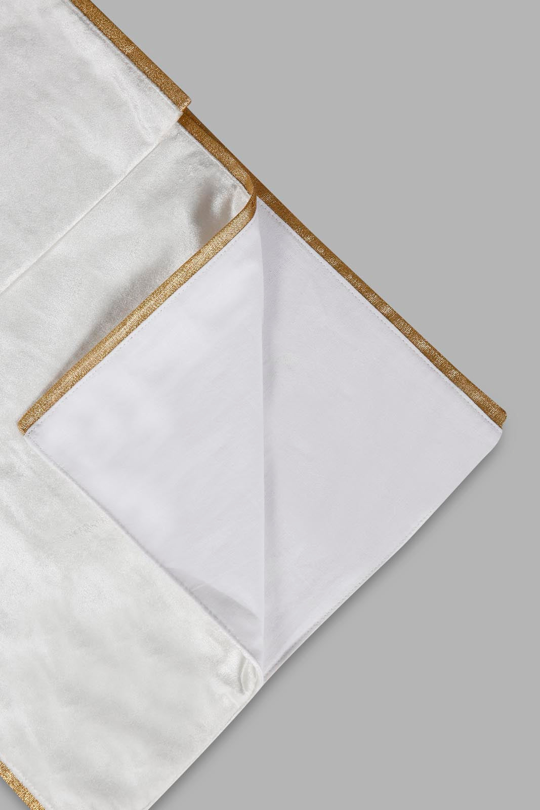 Redtag-Ivory-Table-Runner-Category:Table-Linen,-Colour:Ivory,-Deals:New-In,-Filter:Home-Dining,-HMW-DIN-Kitchen-Accessories,-New-In-HMW-DIN,-Non-Sale,-Section:Homewares,-W22B-Home-Dining-