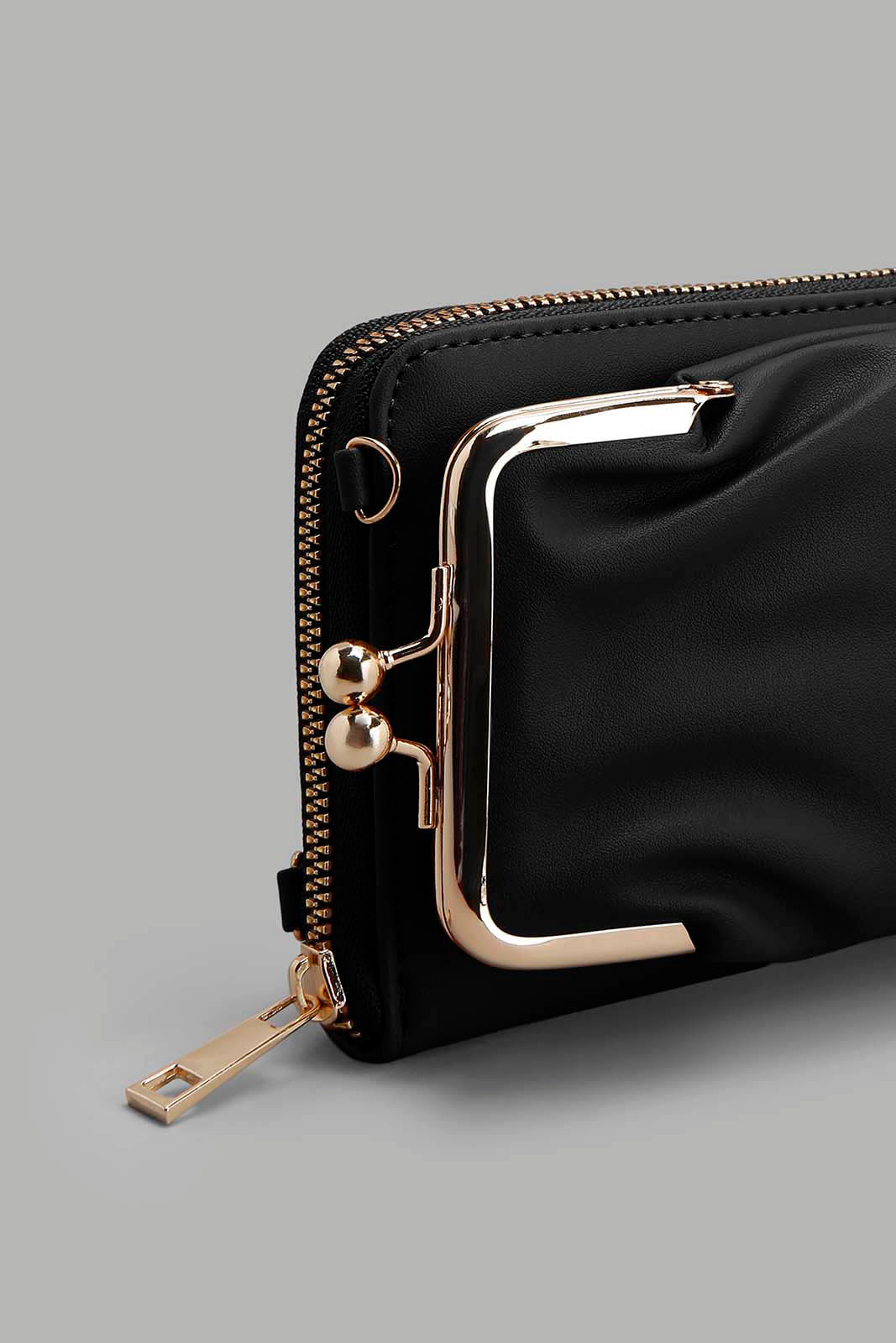 Redtag-Black-Quilted-Mobile-Purse-Category:Bags,-Colour:Black,-Filter:Women's-Accessories,-New-In,-New-In-Women-ACC,-Non-Sale,-Section:Women,-W22A,-Women-Bags-Women-
