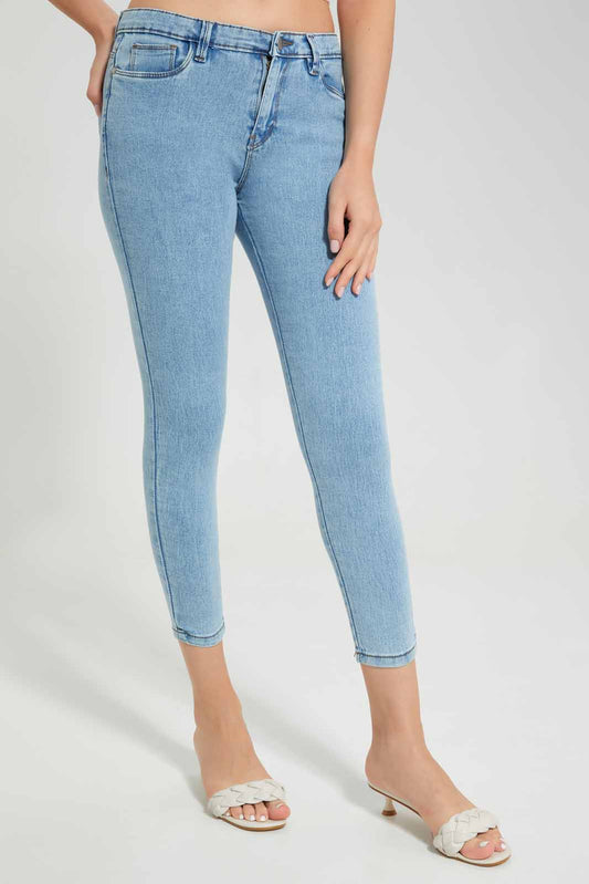 Redtag-Stone-Wash-Skinny-Mid-Waist-Jeans-Category:Jeans,-Colour:Stonewash,-Deals:New-In,-Filter:Women's-Clothing,-New-In-Women-APL,-Non-Sale,-Section:Women,-TBL,-W22O,-Women-Jeans-Women's-