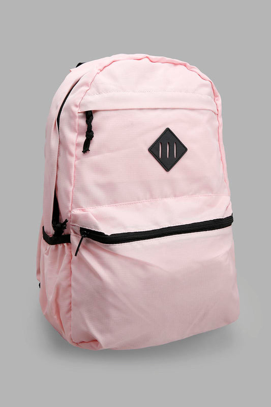 Redtag-Pink-Sr-Girls-Backpack-Category:Bags,-Colour:Pink,-Filter:Girls-Accessories,-GIR-Bags,-New-In,-New-In-GIR-ACC,-Non-Sale,-Section:Girls-(0-to-14Yrs),-W22A-Girls-
