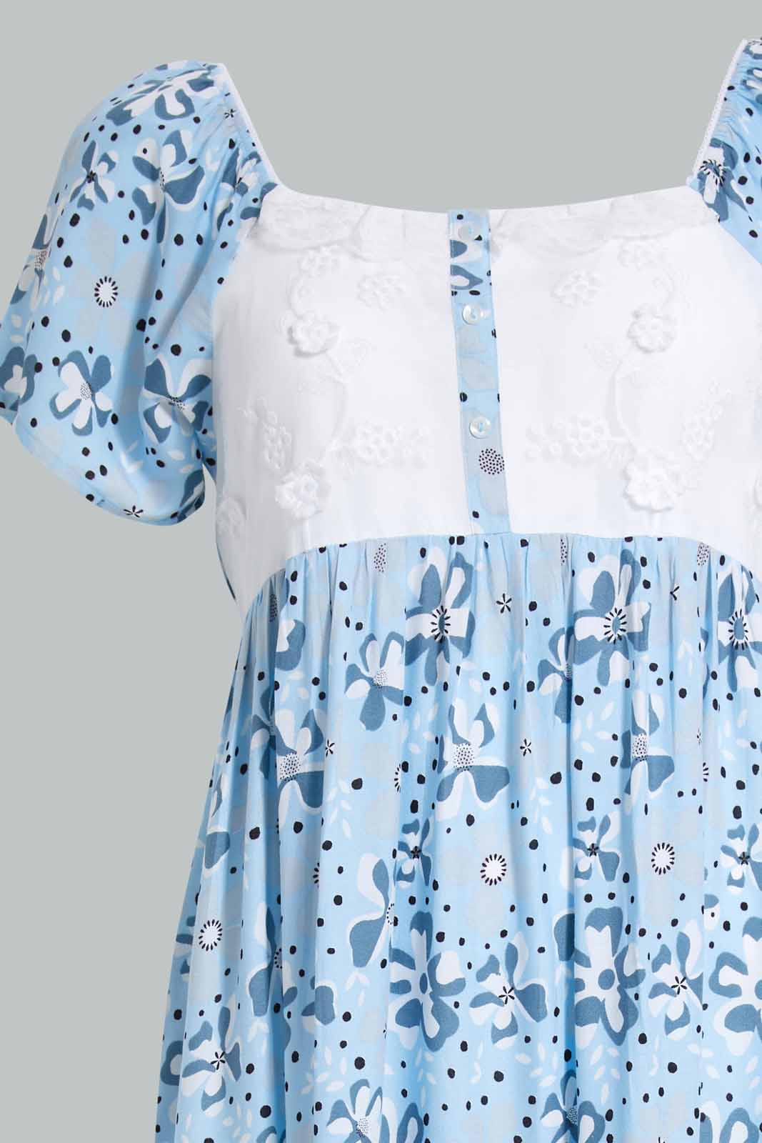 Redtag-Assorted-Printed-Nightgown-Category:Nightgowns,-Colour:Assorted,-Deals:New-In,-Filter:Women's-Clothing,-New-In-Women-APL,-Non-Sale,-Section:Women,-W22O,-Women-Nightgowns--