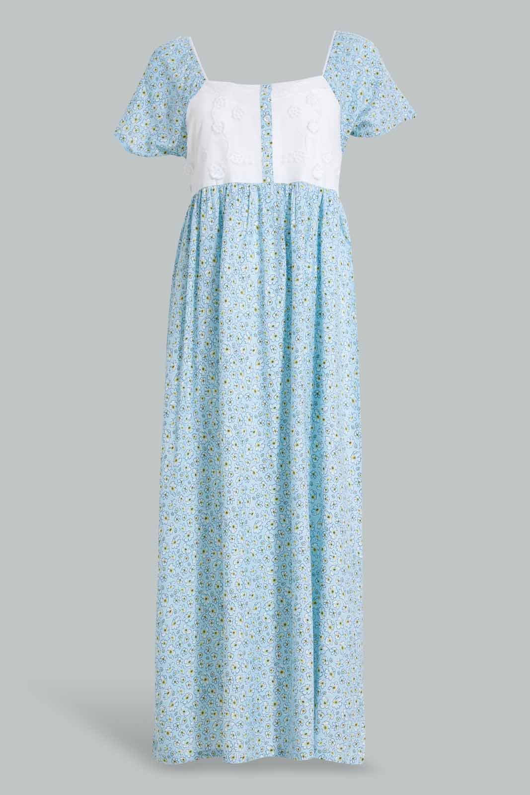 Redtag-Assorted-Printed-Nightgown-Category:Nightgowns,-Colour:Assorted,-Deals:New-In,-Filter:Women's-Clothing,-New-In-Women-APL,-Non-Sale,-Section:Women,-W22O,-Women-Nightgowns--