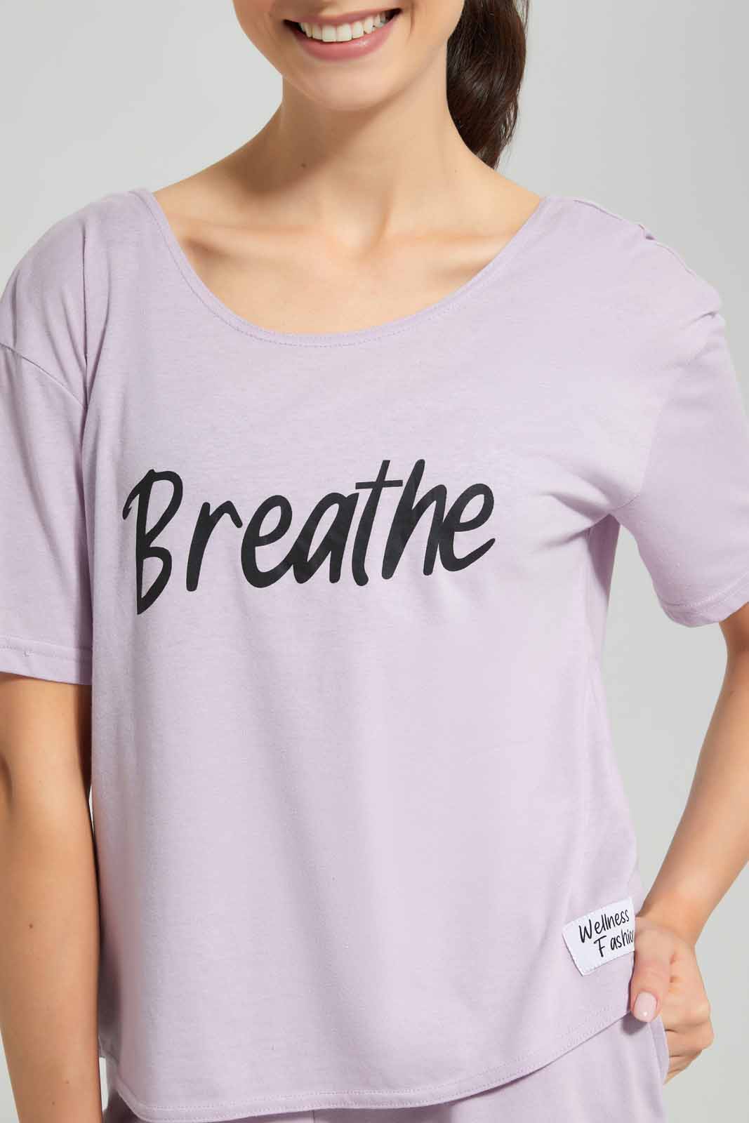 Redtag-Lilac-Sustainable-Printed-T-Shirt-Category:T-Shirts,-Colour:Lilac,-Deals:New-In,-Filter:Women's-Clothing,-New-In-Women-APL,-Non-Sale,-Section:Women,-W22A,-Women-T-Shirts-Women's-