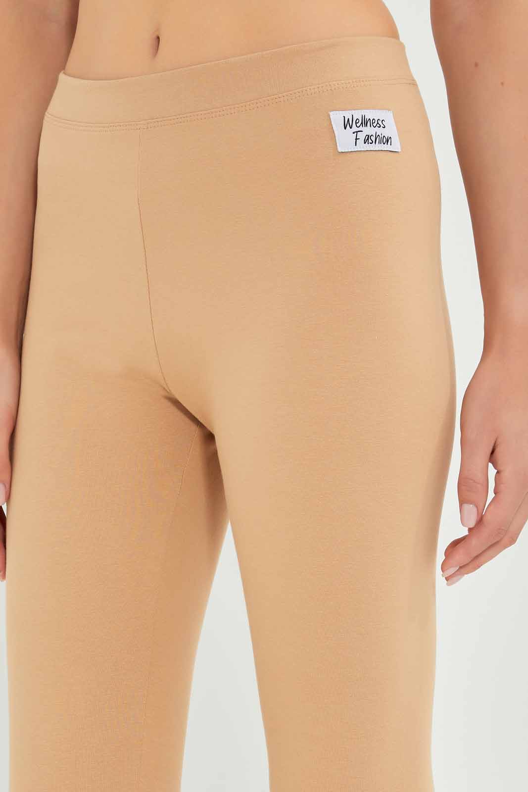 Redtag-Brown-Sustainable-Cycling-Leggings-Category:Shorts,-Colour:Brown,-Deals:New-In,-Filter:Women's-Clothing,-New-In-Women-APL,-Non-Sale,-Section:Women,-W22A,-Women-Shorts-Women's-