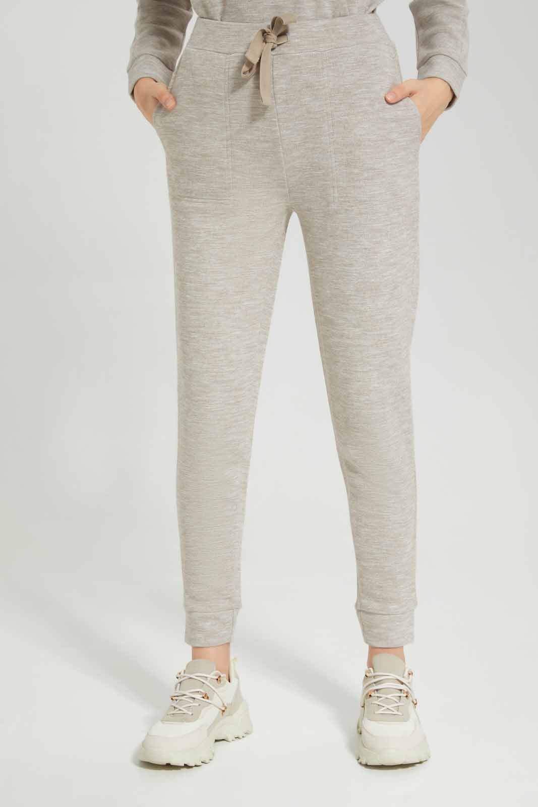 Redtag-Beige-Space-Dye-Lounge-Pants-Category:Joggers,-Colour:Beige,-Deals:New-In,-Dept:Ladieswear,-Filter:Women's-Clothing,-New-In-Women-APL,-Non-Sale,-Section:Women,-W22B,-Women-Joggers,-Women-Loungewear-Pants-Women's-