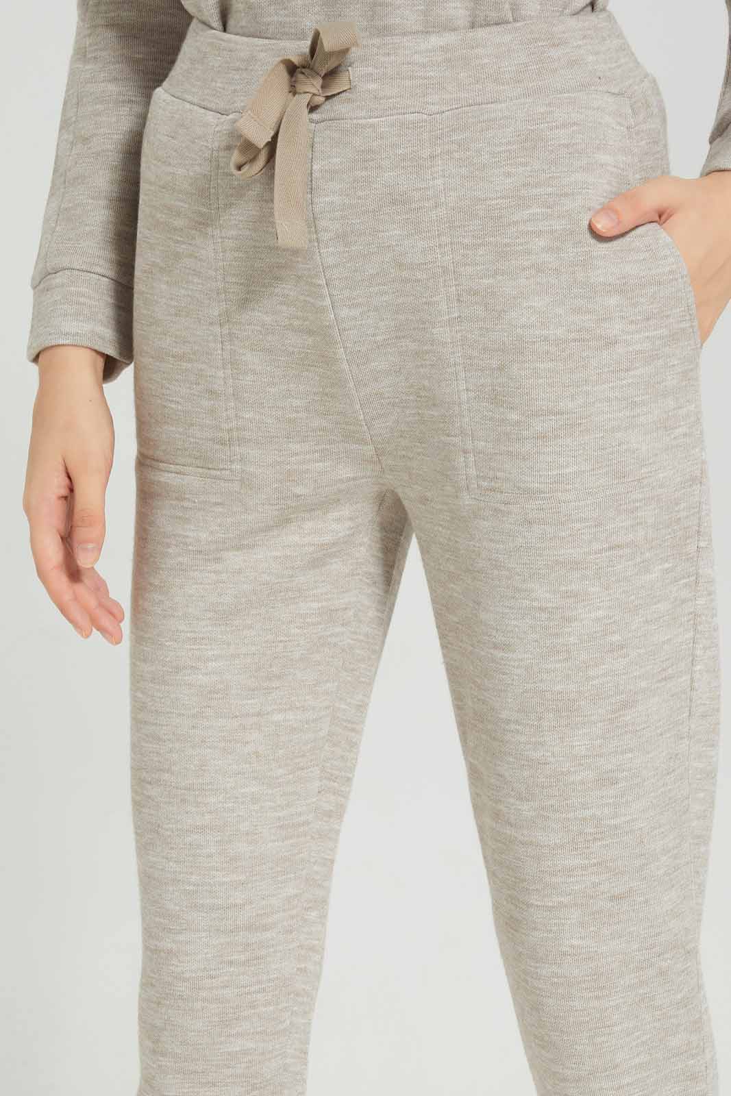 Redtag-Beige-Space-Dye-Lounge-Pants-Category:Joggers,-Colour:Beige,-Deals:New-In,-Dept:Ladieswear,-Filter:Women's-Clothing,-New-In-Women-APL,-Non-Sale,-Section:Women,-W22B,-Women-Joggers,-Women-Loungewear-Pants-Women's-