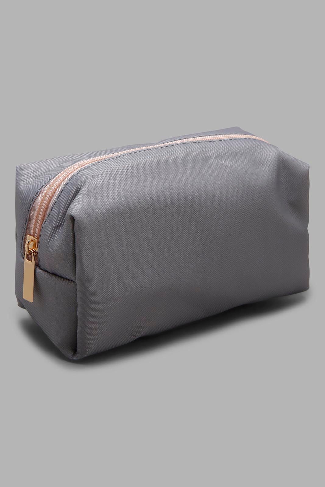 Redtag-Grey-And-White-Polka-Printed-Cosmetic-Pouches-Category:Cosmetics,-Colour:Assorted,-Filter:Women's-Accessories,-New-In,-New-In-Women-ACC,-Non-Sale,-Section:Women,-W22A,-Women-Cosmetics-Women-