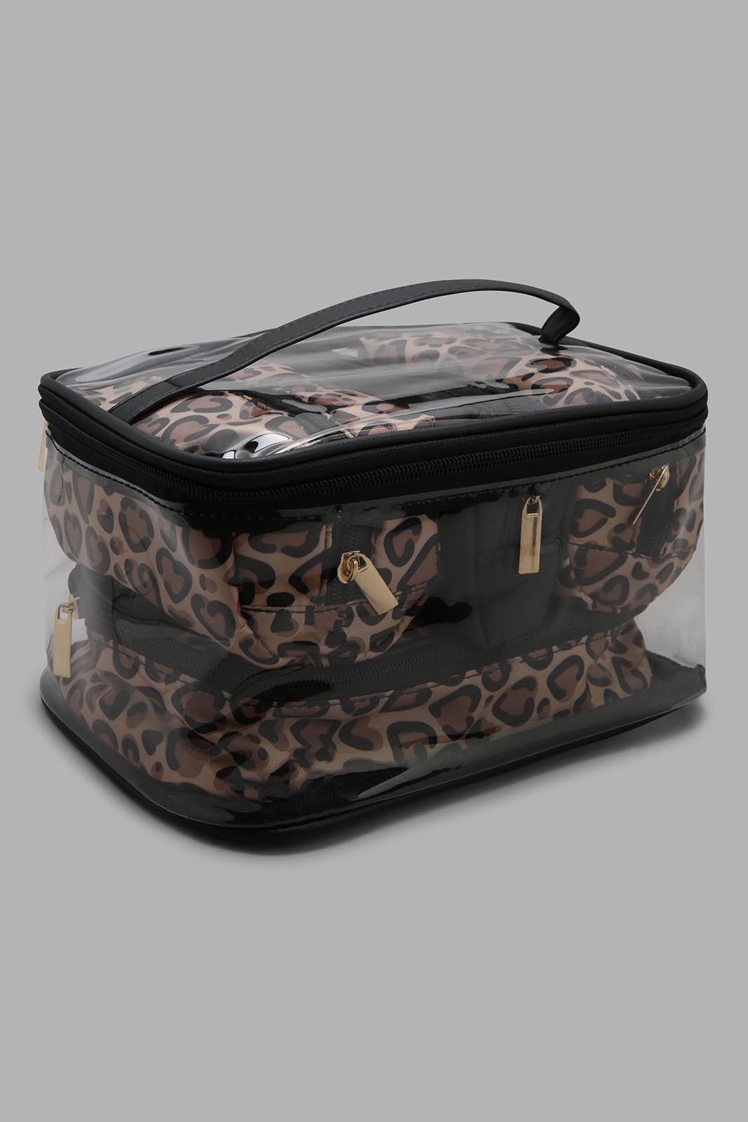 Redtag-Nulti-Colour-Animal-Printed-Cosmetic-Pouches-Category:Cosmetics,-Colour:Assorted,-Filter:Women's-Accessories,-New-In,-New-In-Women-ACC,-Non-Sale,-Section:Women,-W22A,-Women-Cosmetics-Women-
